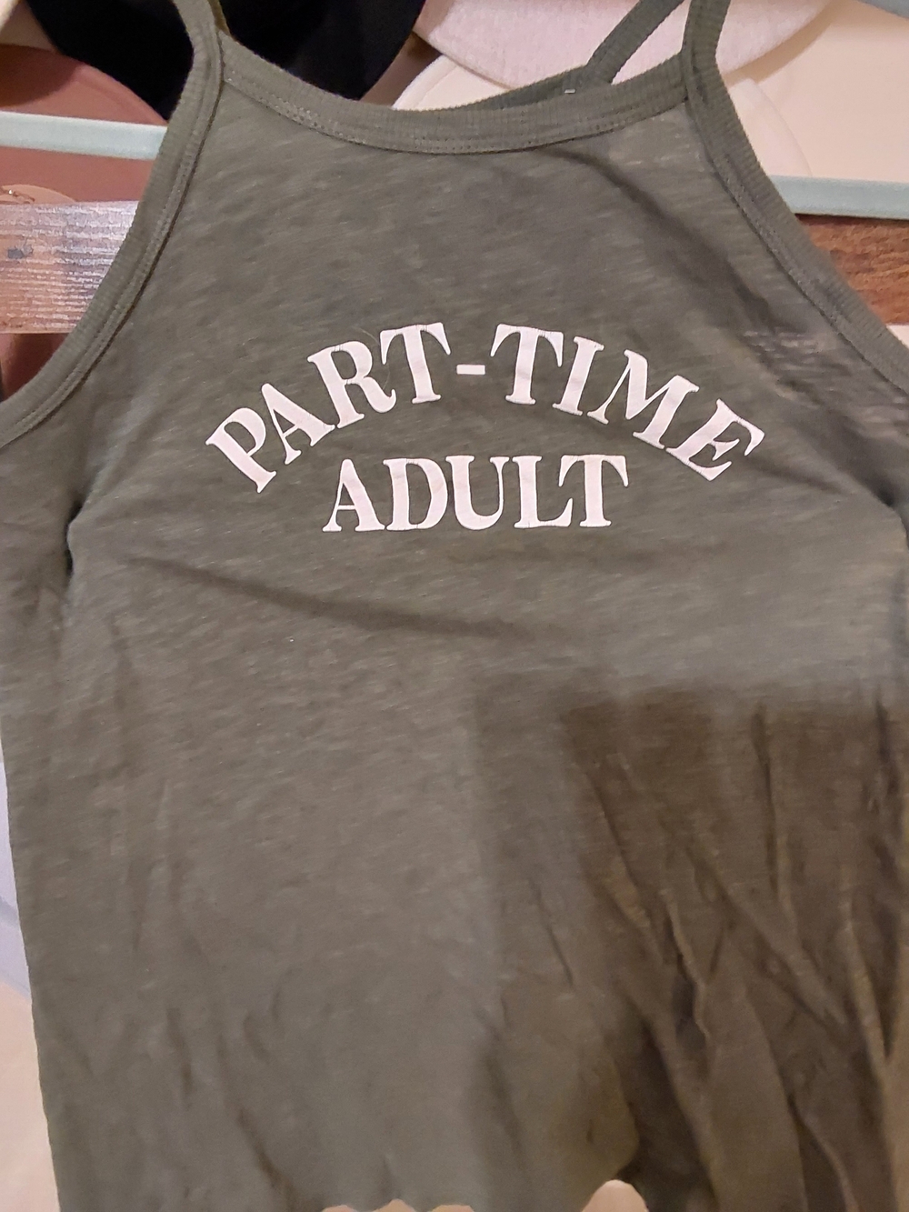 torrid Olive Green Cotton Tank Top Size 0